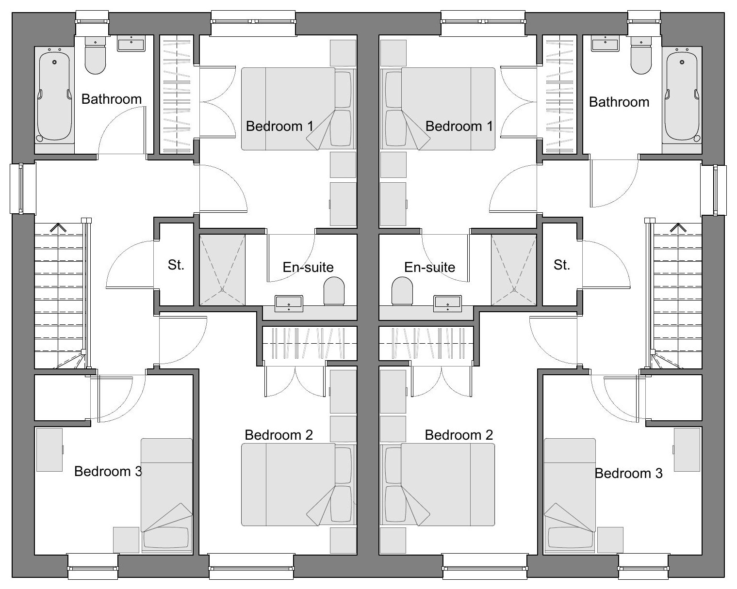 Type B First Floorplan