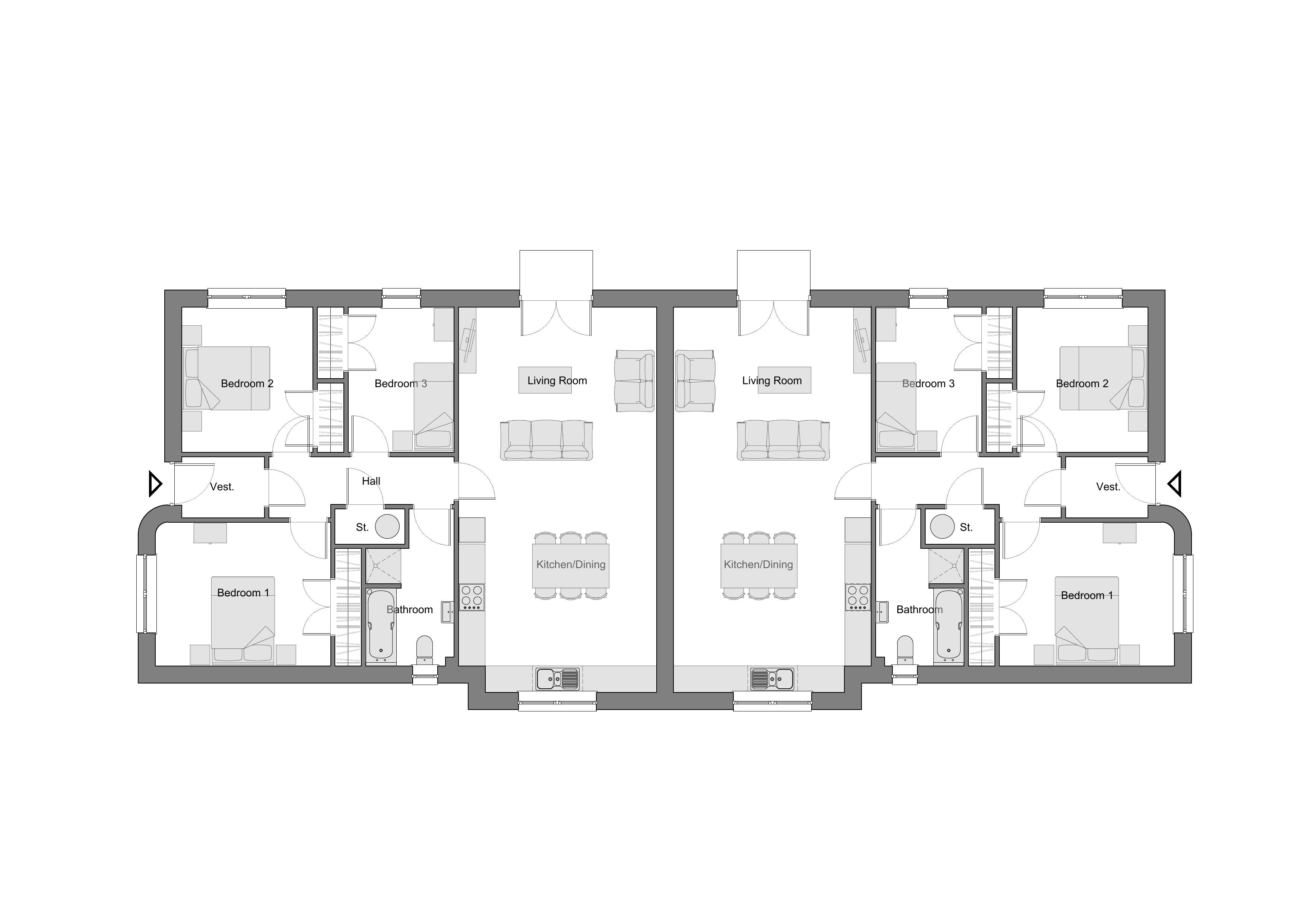 Type I Floorplan