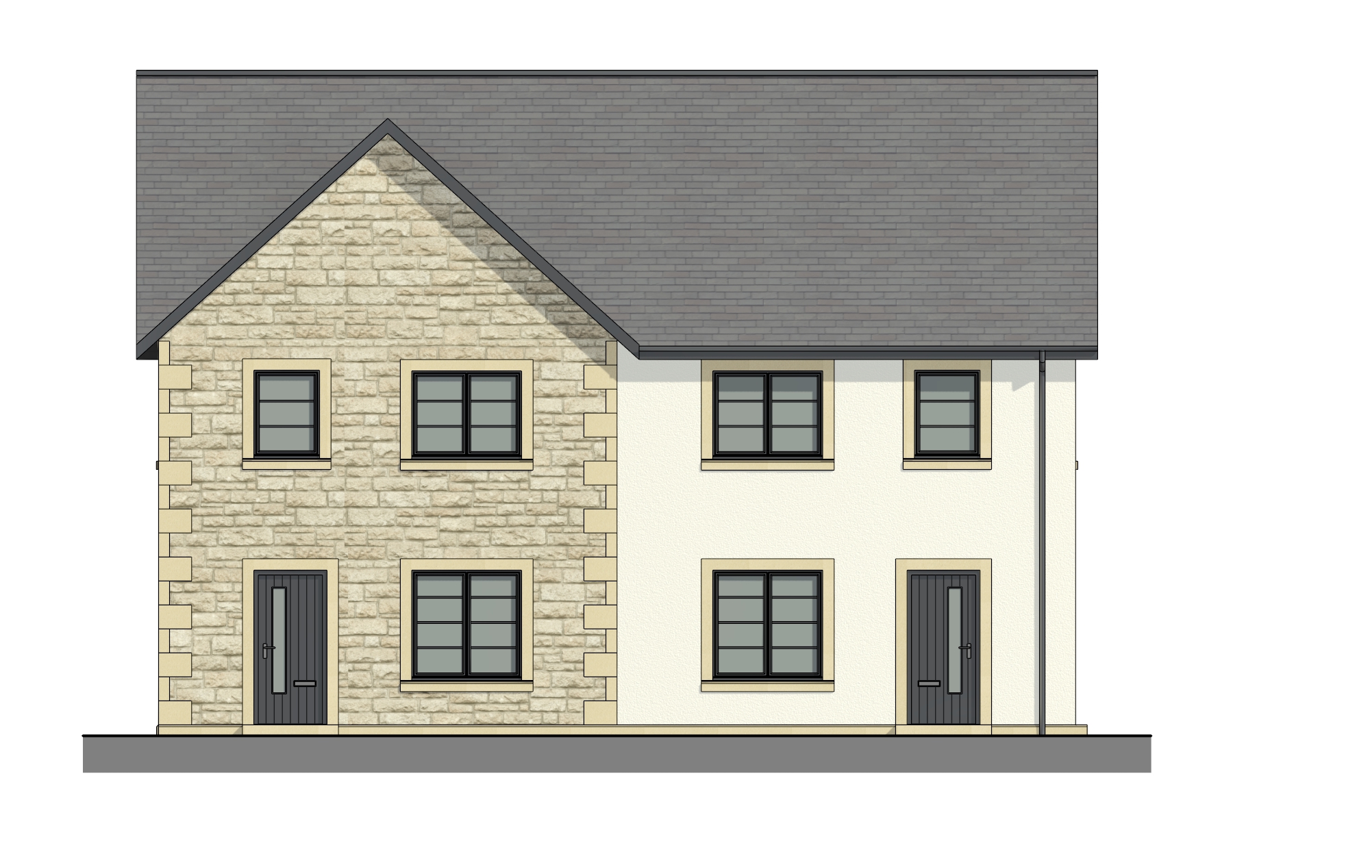 Type B1 elevation