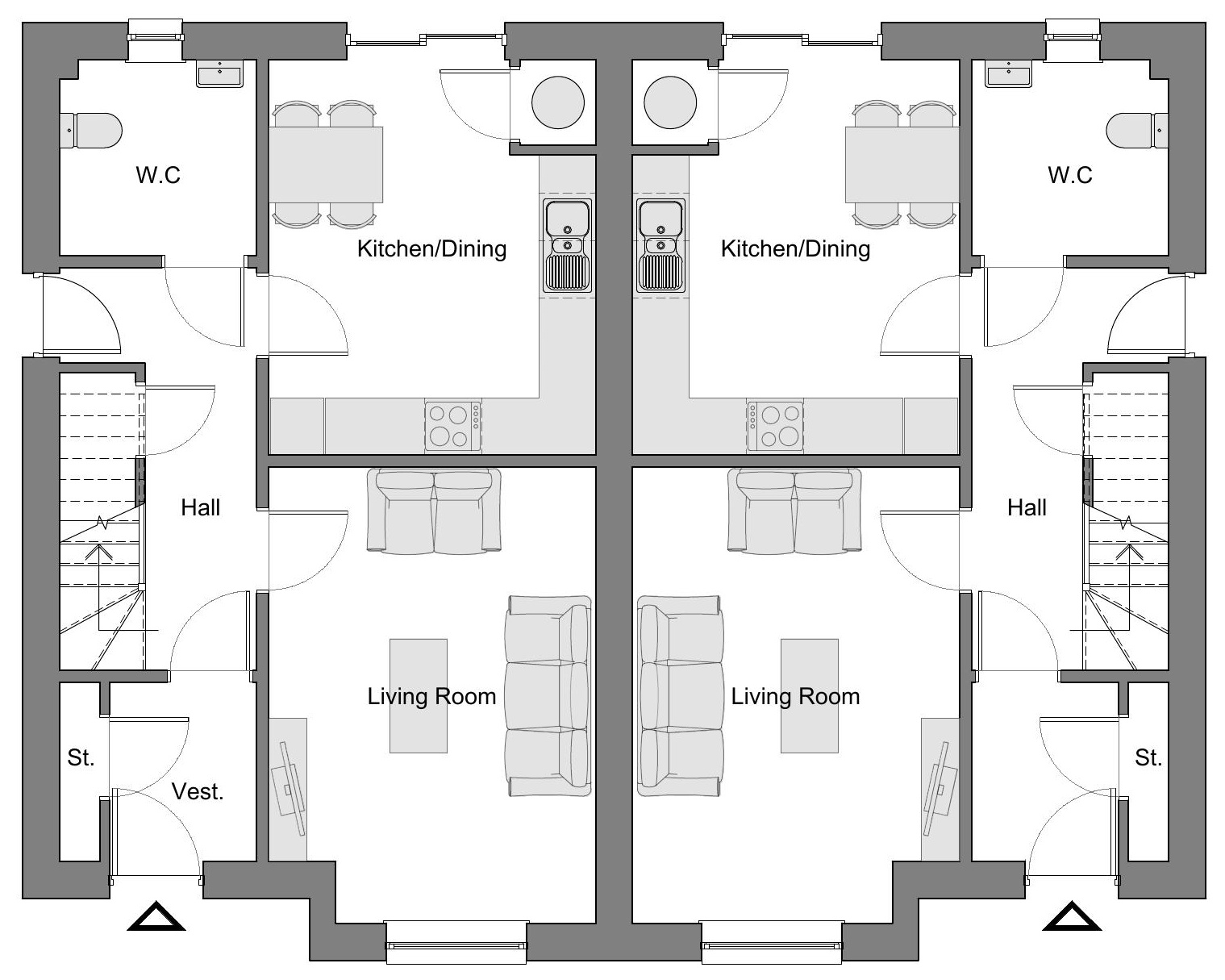 Type A1 Ground Floorplan