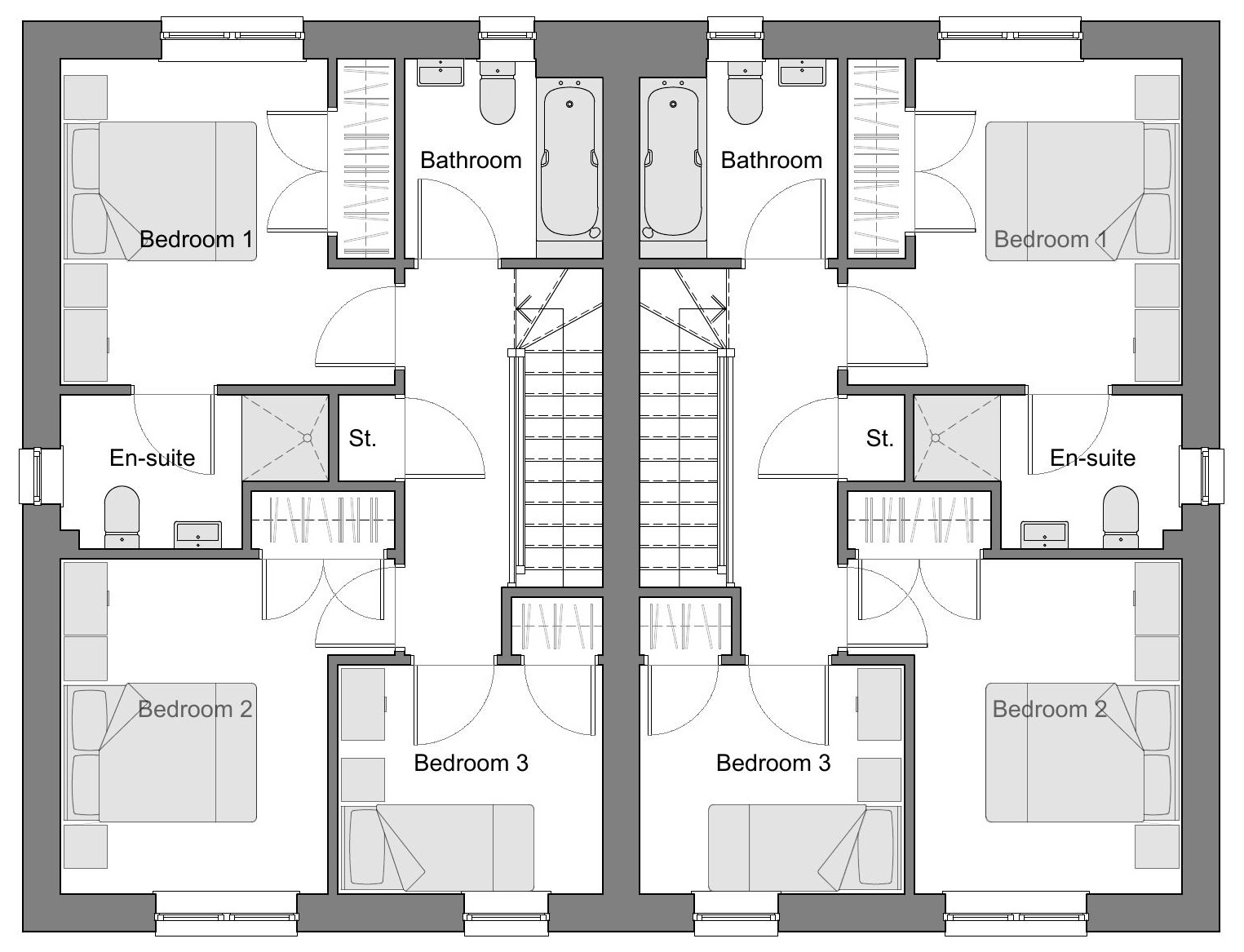 Type C First Floorplan
