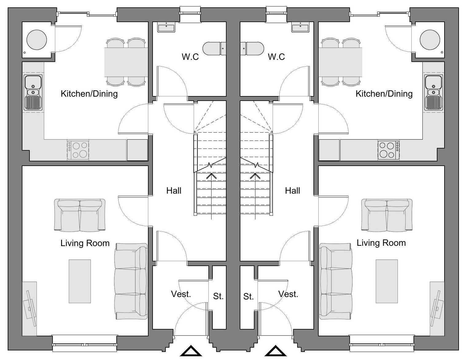 Type C Ground Floorplan