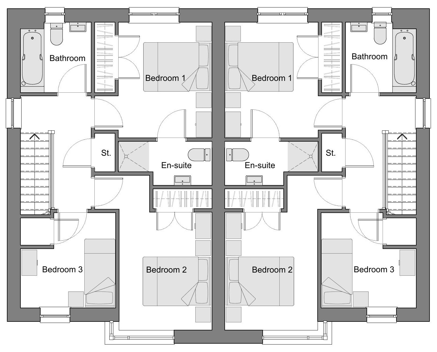 Type A First Floorplan