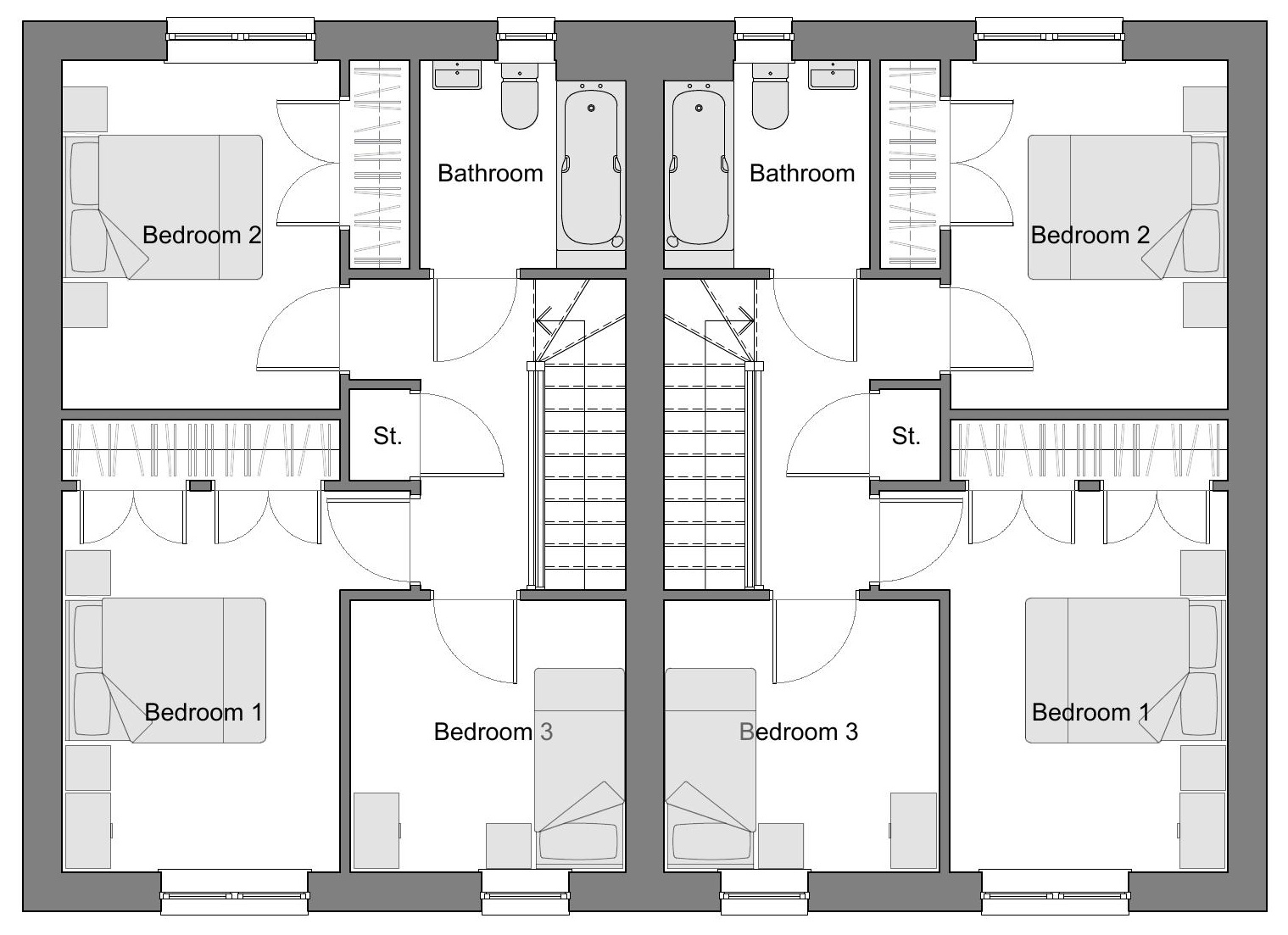Type D First Floorplan